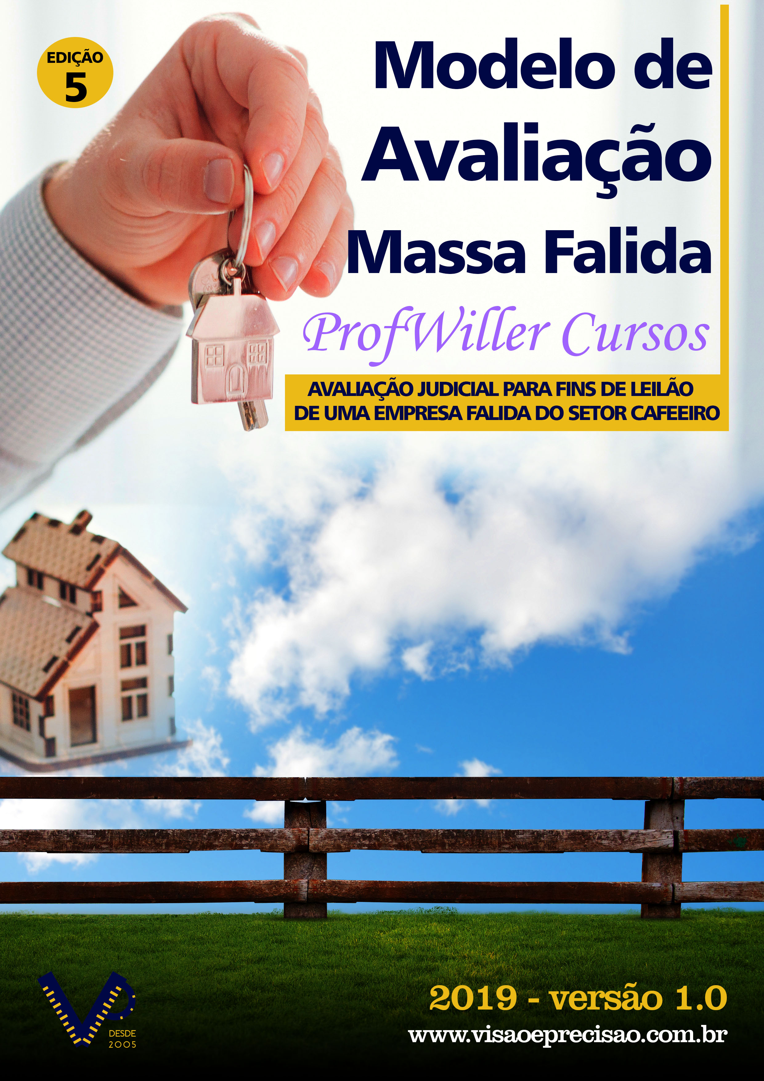 5 - LIVRO/APOSTILA - AVALIAÇÃO DE MASSA FALIDA.